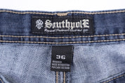 Y2K Southpole Dark Wash Denim Shorts