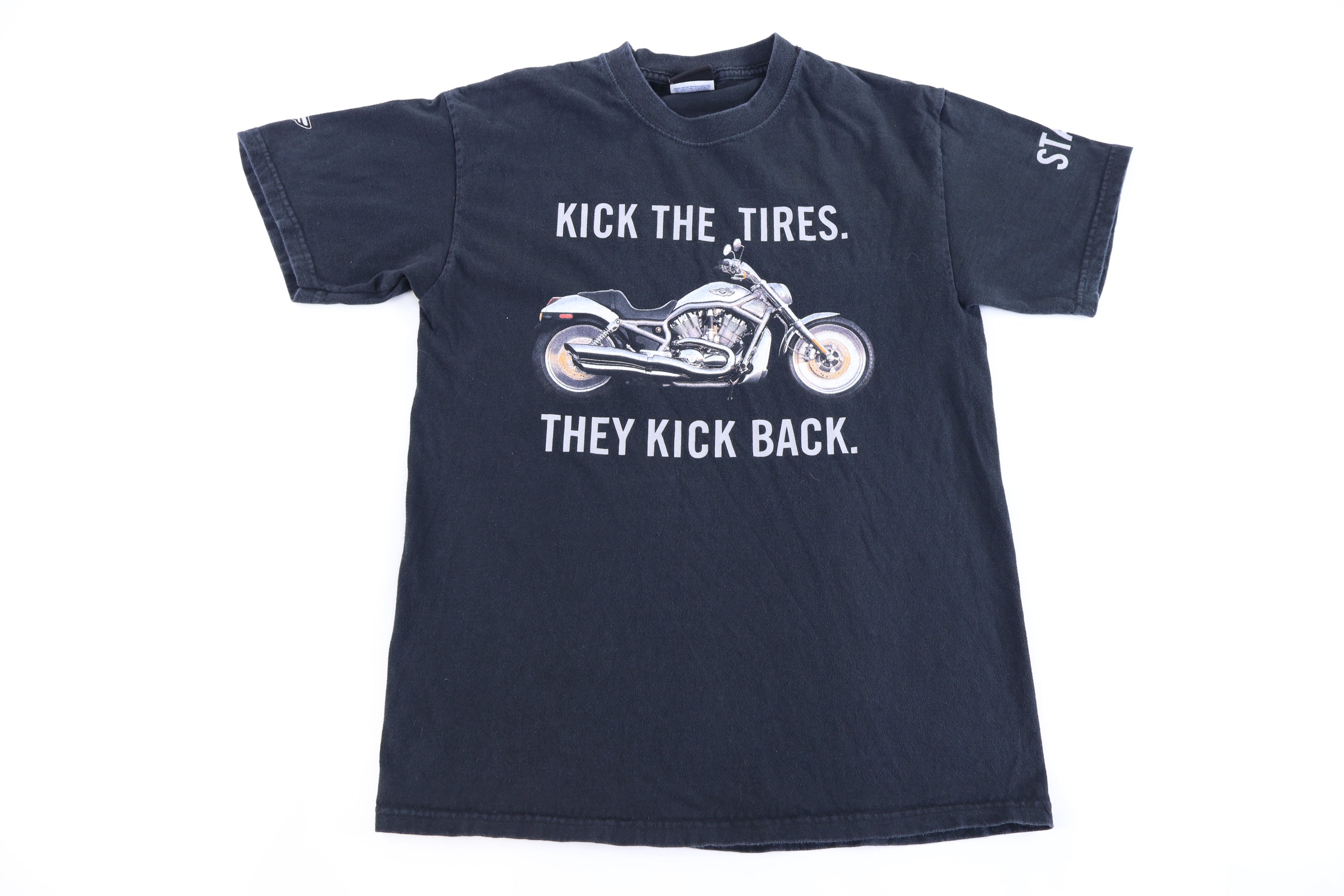 Harley Davidson Motorcycles Kick The Tires, They Kick Back T-shirt