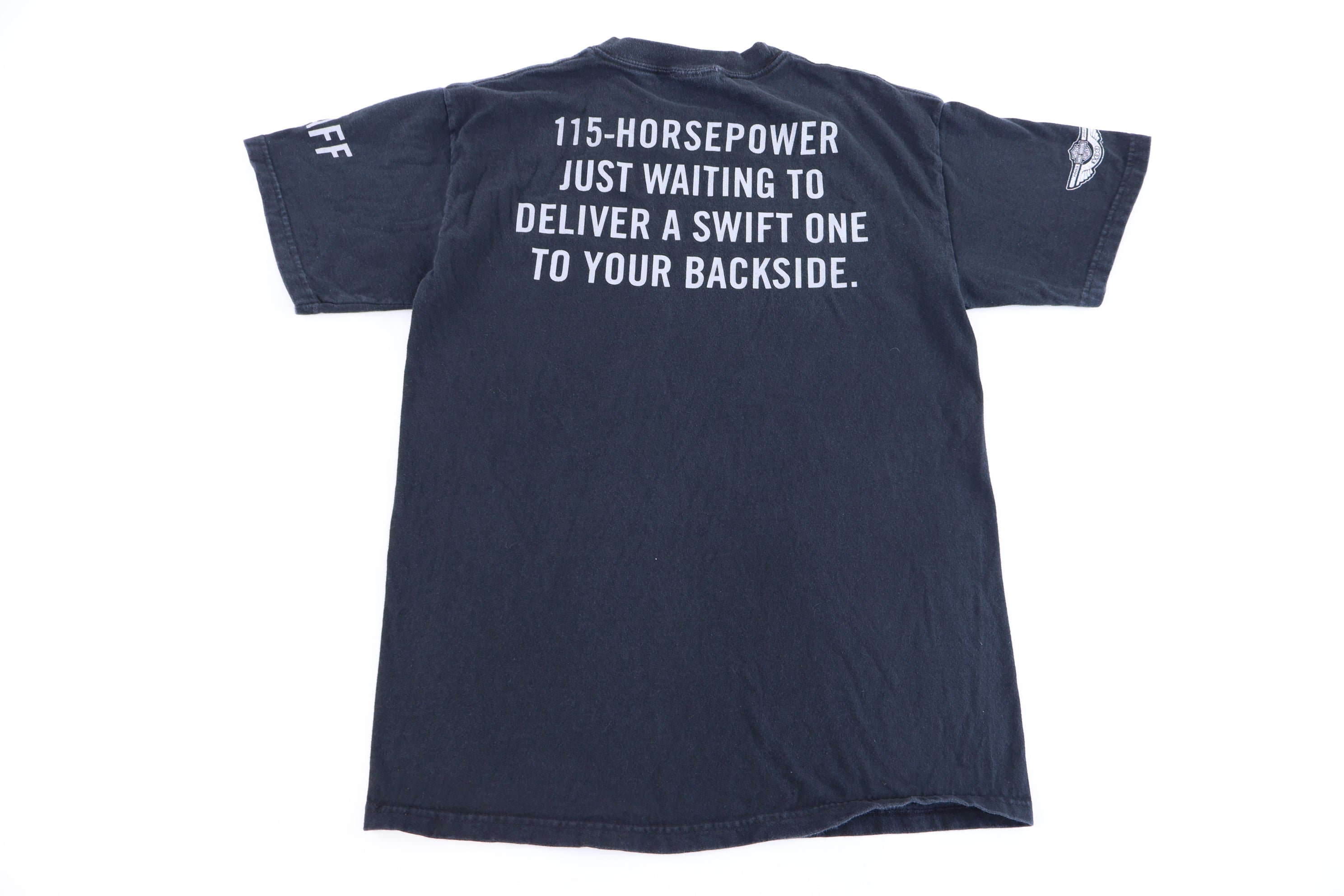 Harley Davidson Motorcycles Kick The Tires, They Kick Back T-shirt
