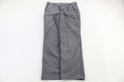 Carhartt Logo Patch Grey Relaxed Fit Pants