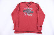 Harley Davidson Motorcycles Red Thermal LS T-shirt