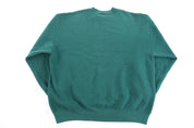 90's Russell Athletic Green Blank Sweatshirt