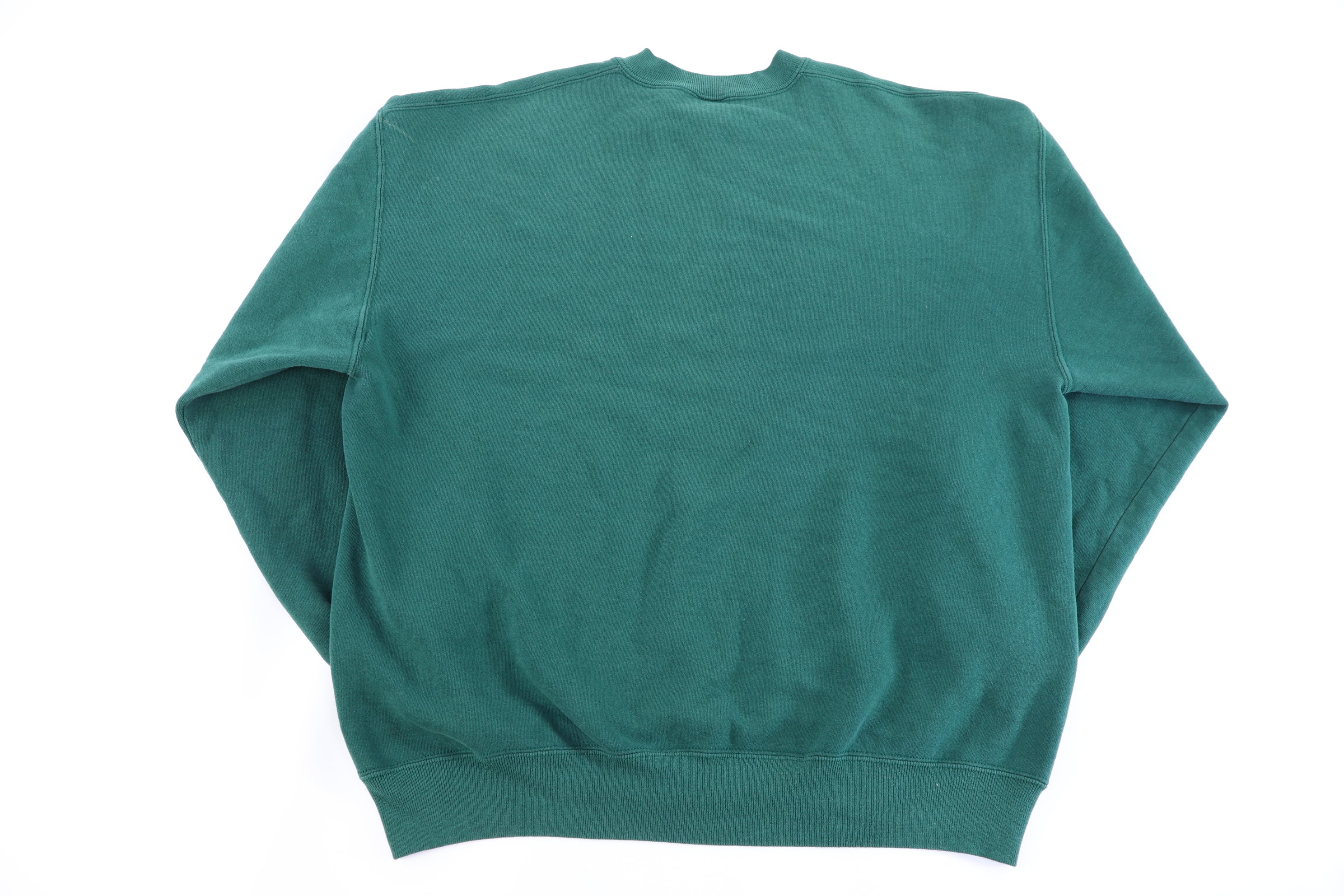 90's Russell Athletic Green Blank Sweatshirt