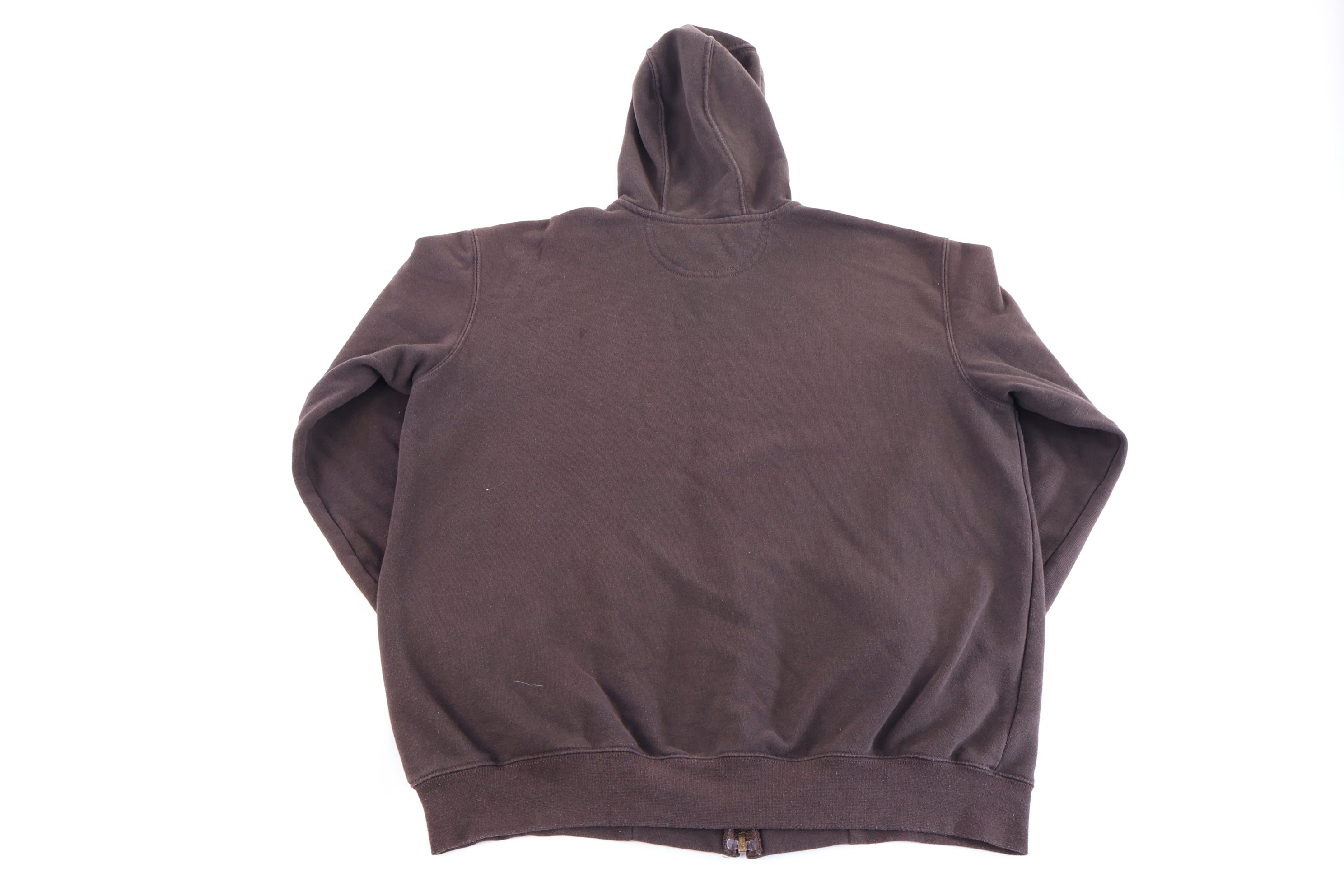 Carhartt Logo Patch Brown Full Zip Jacket