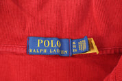 Polo Ralph Lauren Embroidered Logo Red quarter Zip Pullover