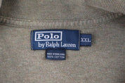 Polo by Ralph Lauren Embroidered Logo Green Quarter Zip Sweater