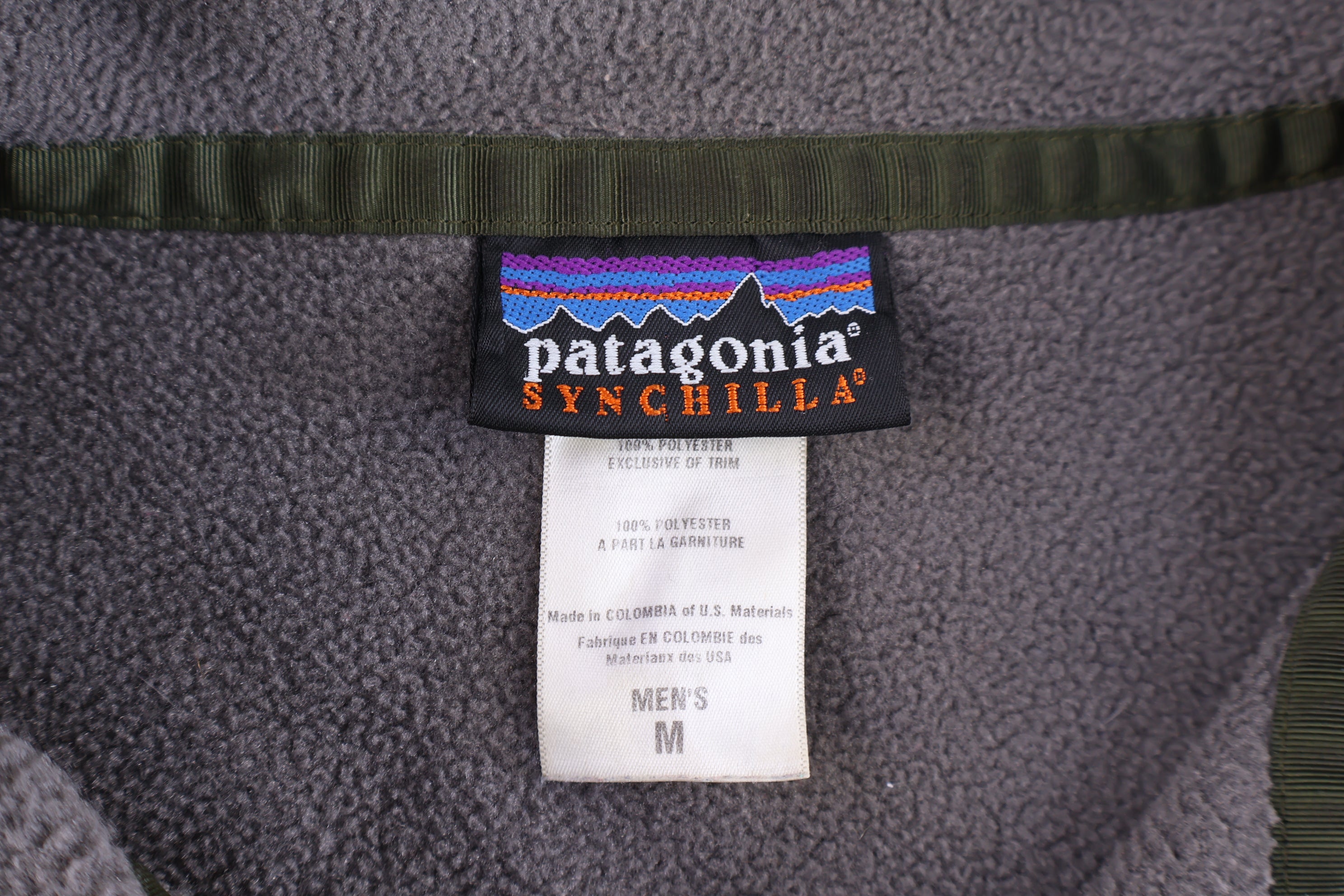 Patagonia Synchilla Logo Patch Snap-T Fleece Pullover