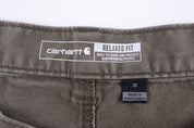 Carhartt Logo Patch Green Shorts