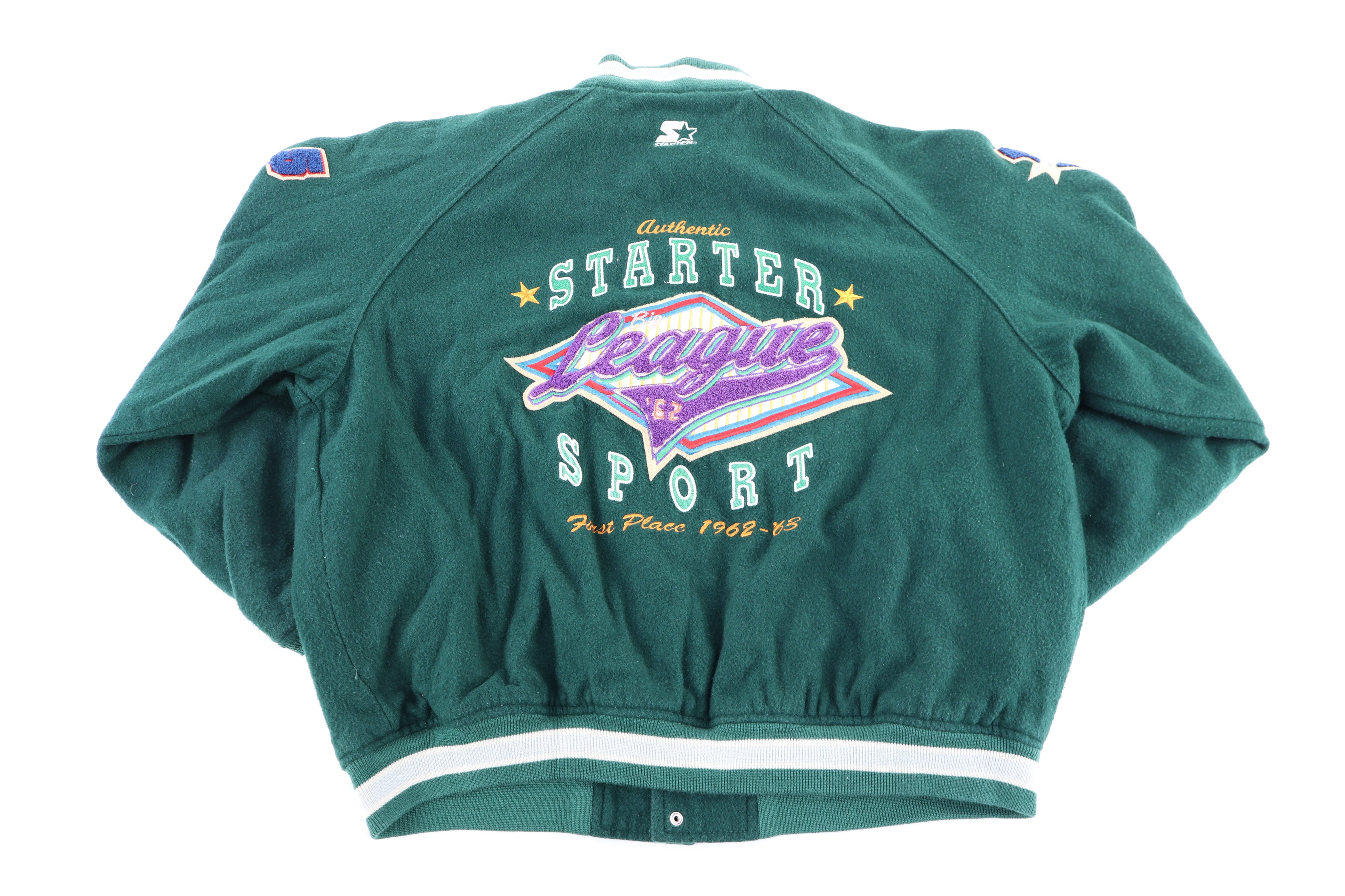 Vintage Starter Sport League Bomber Jacket