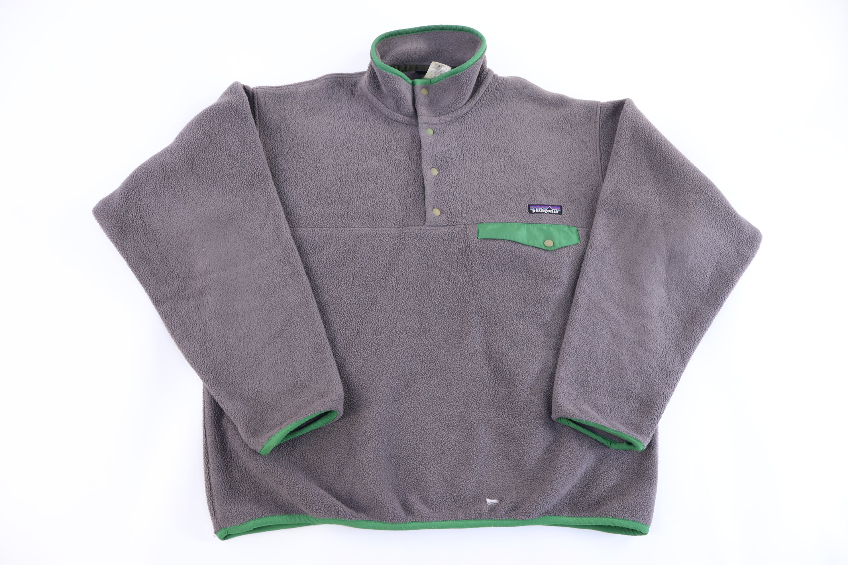 Patagonia Synchilla Logo Patch Snap-T Fleece Pullover