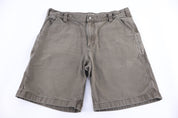 Carhartt Logo Patch Green Shorts