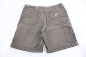 Carhartt Logo Patch Green Shorts