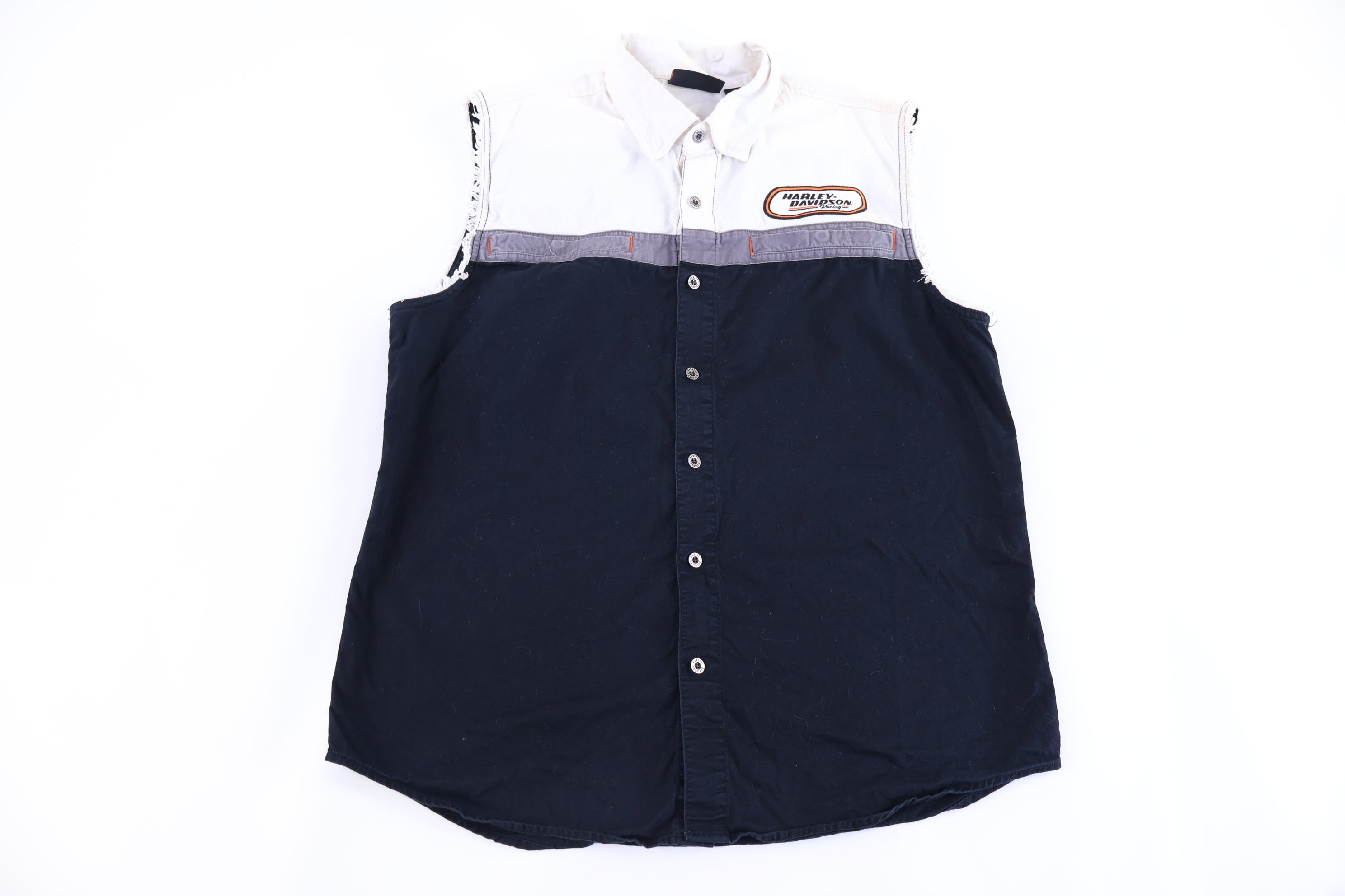 Harley Davidson Motorcycles Multicolor Button Down