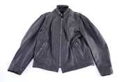 Vintage The Leather Shop Black Leather Jacket