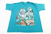 1996 Dan Marino Miami Dolphins Football T-shirt