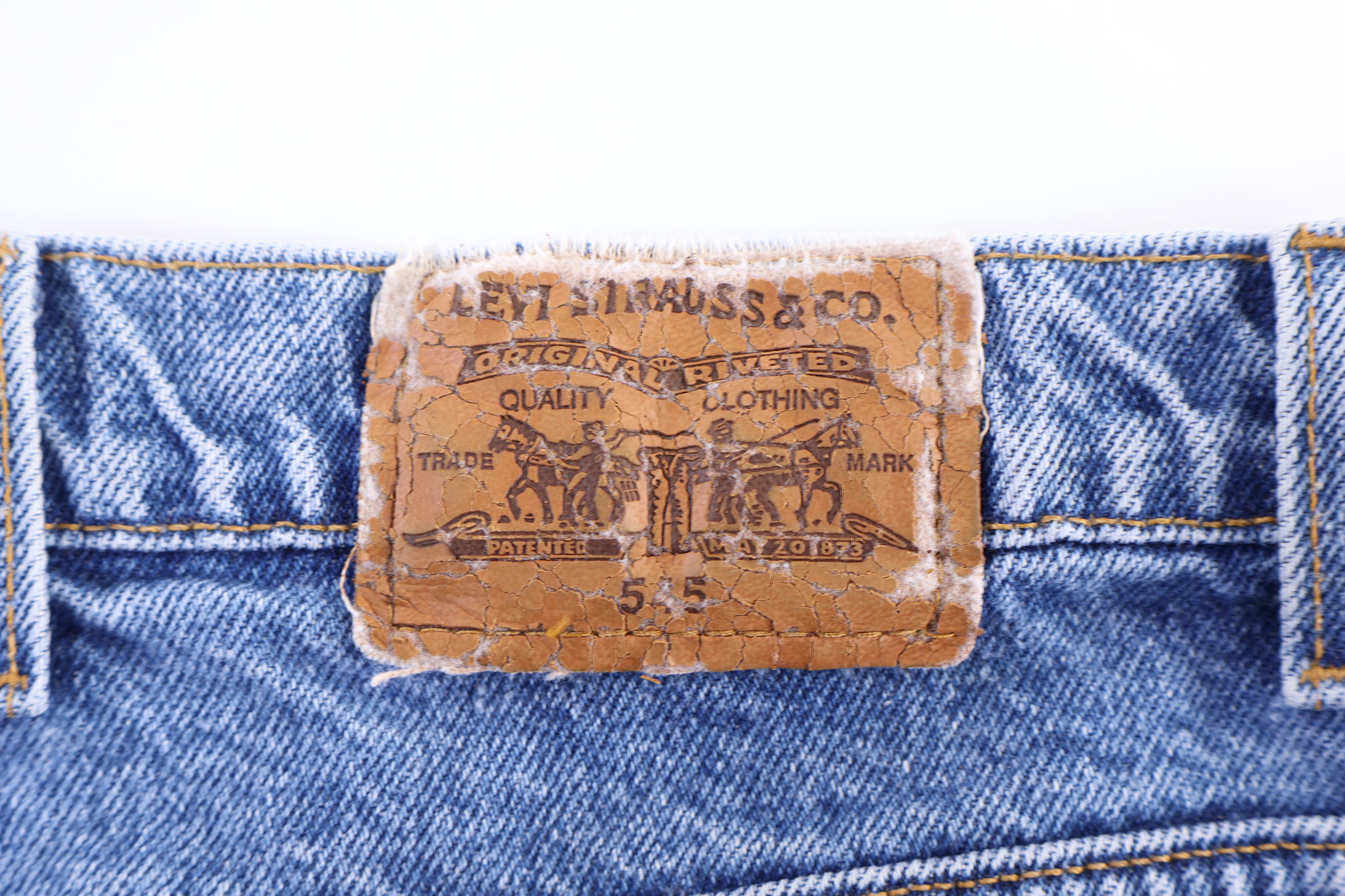 Levi's Medium Wash Denim Shorts
