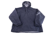 Vintage Nike Black Anorak Windbreaker