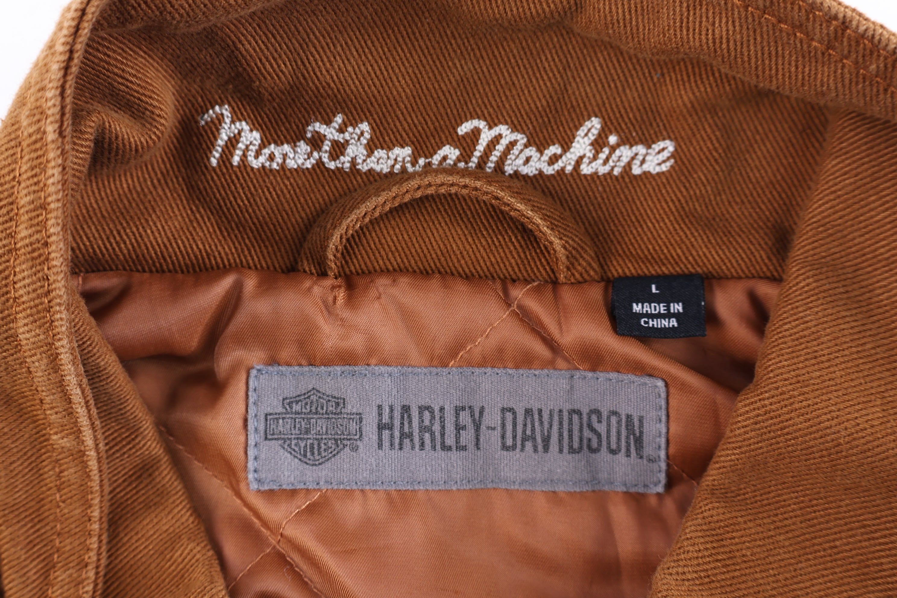 Harley Davidson Motorcycles Button Down Vest