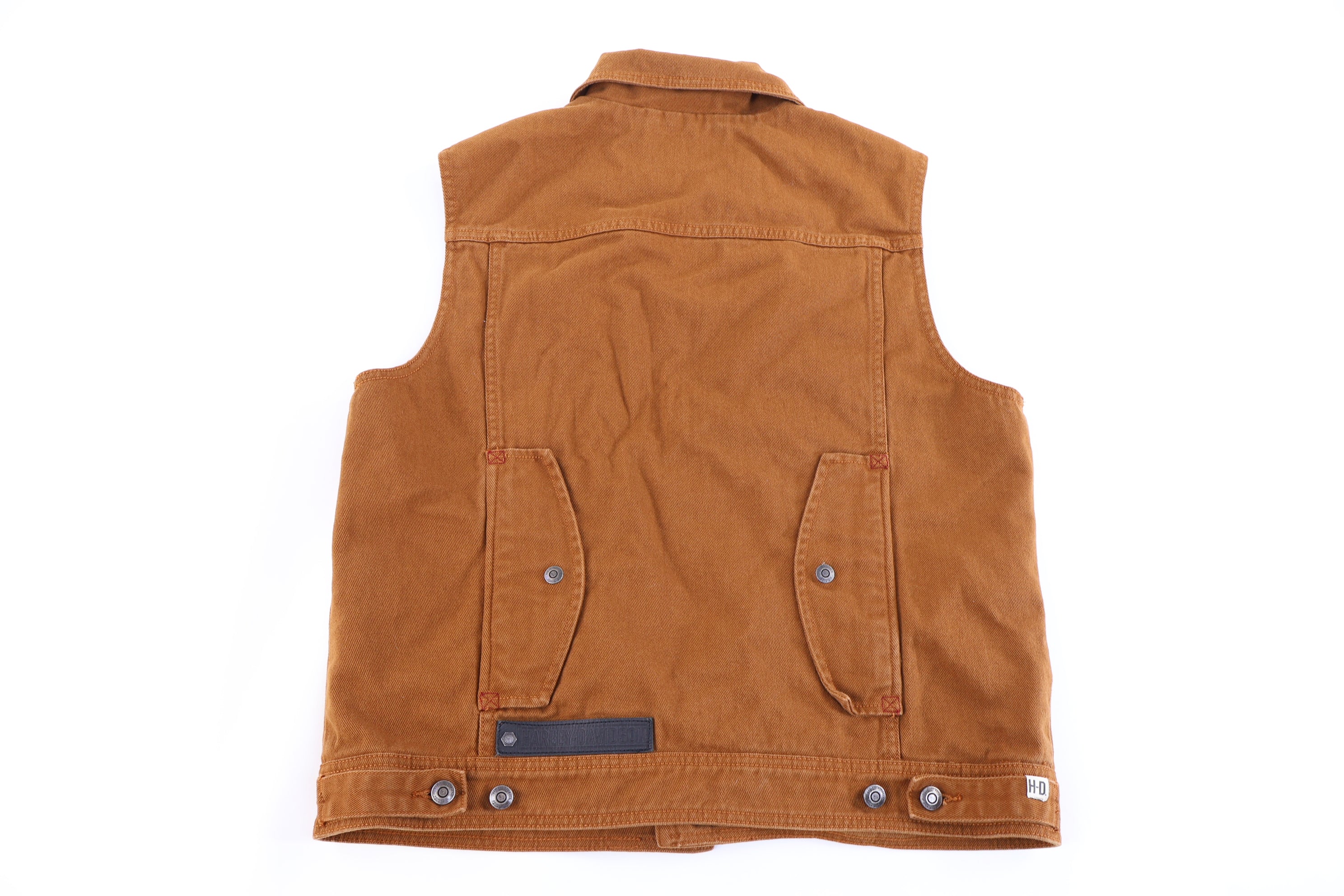 Harley Davidson Motorcycles Button Down Vest