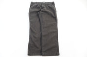Carhartt Logo Patch Grey Relaxed Fit Pants