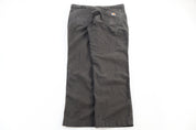 Carhartt Logo Patch Grey Relaxed Fit Pants
