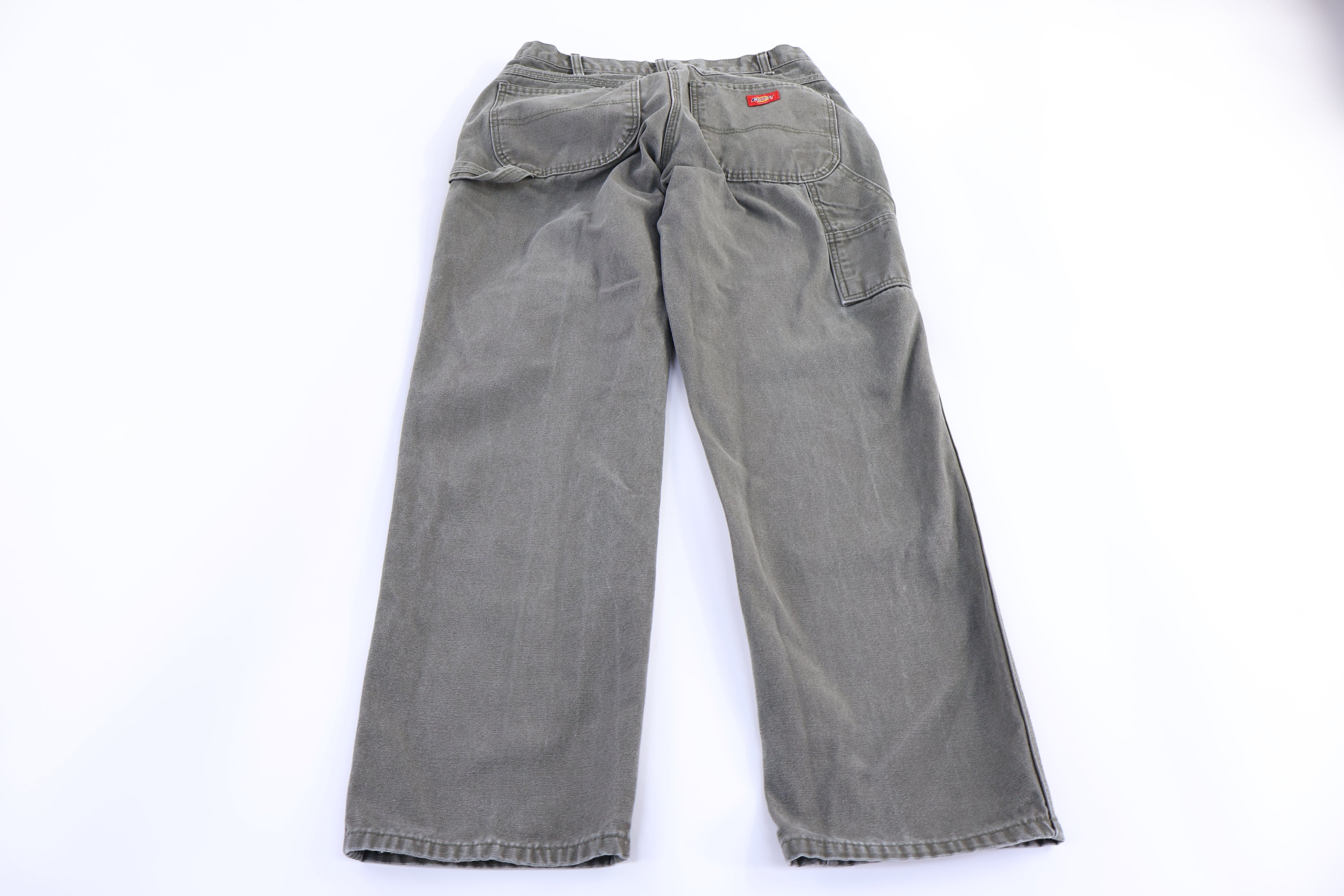 Dickie's Logo Patch Green Pants