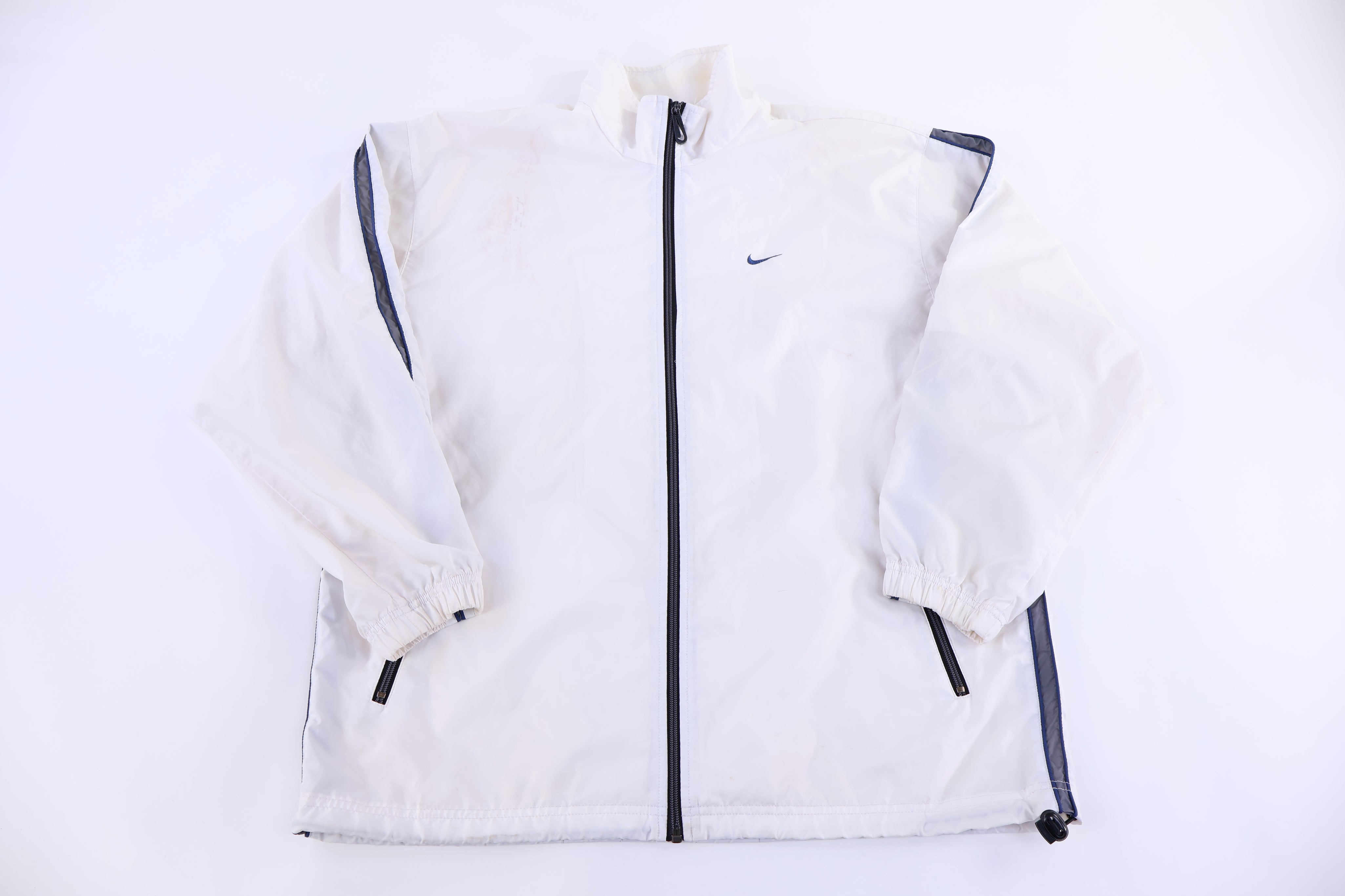 Vintage Nike Embroidered Logo Full Zip Jacket