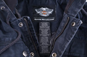 Harley Davidson Motorcycles Navy Full Zip Jacket