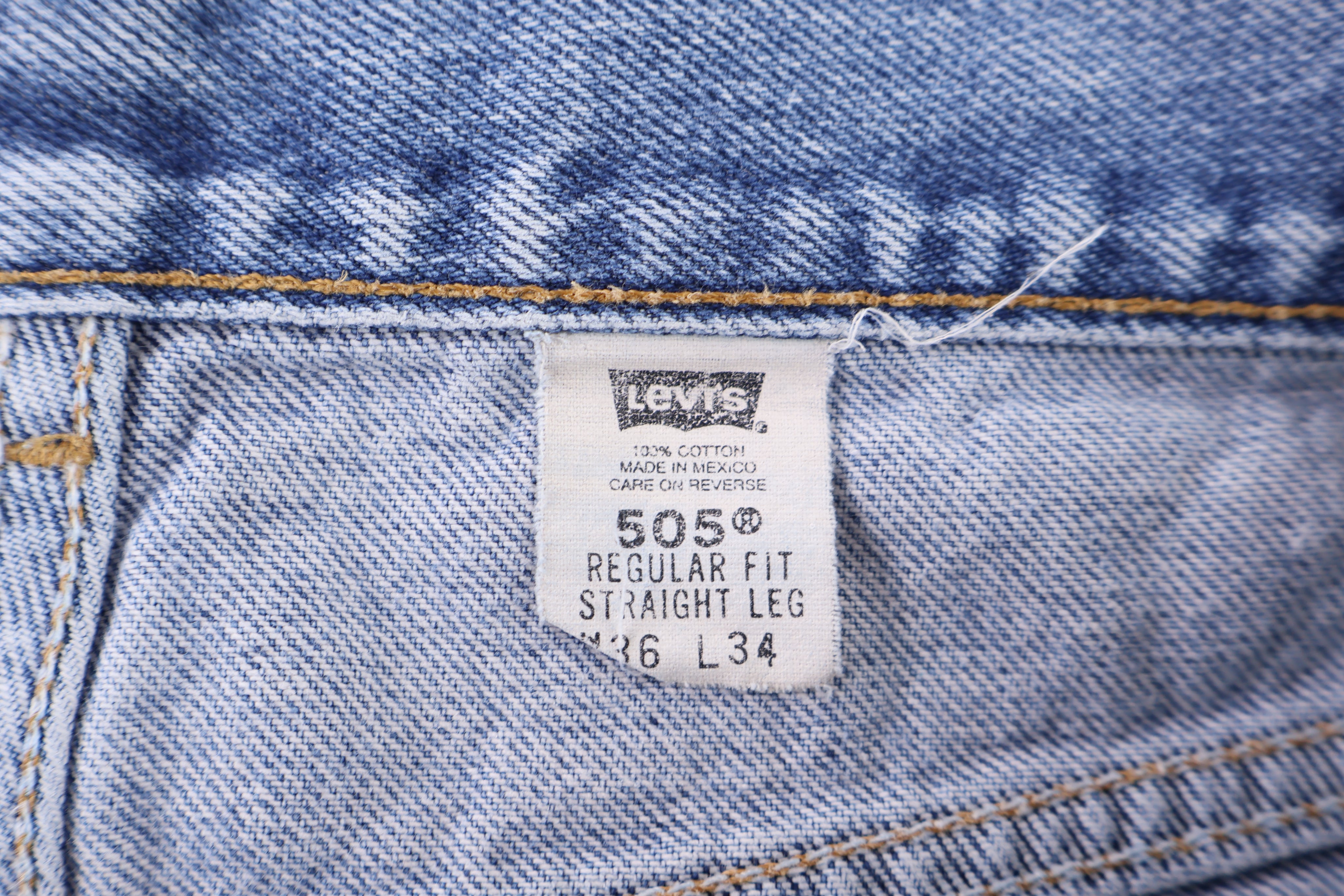Levi's 505 Medium Wash Denim Jeans
