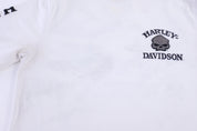 Harley Davidson Motorcycles Skull Graphic LS T-shirt