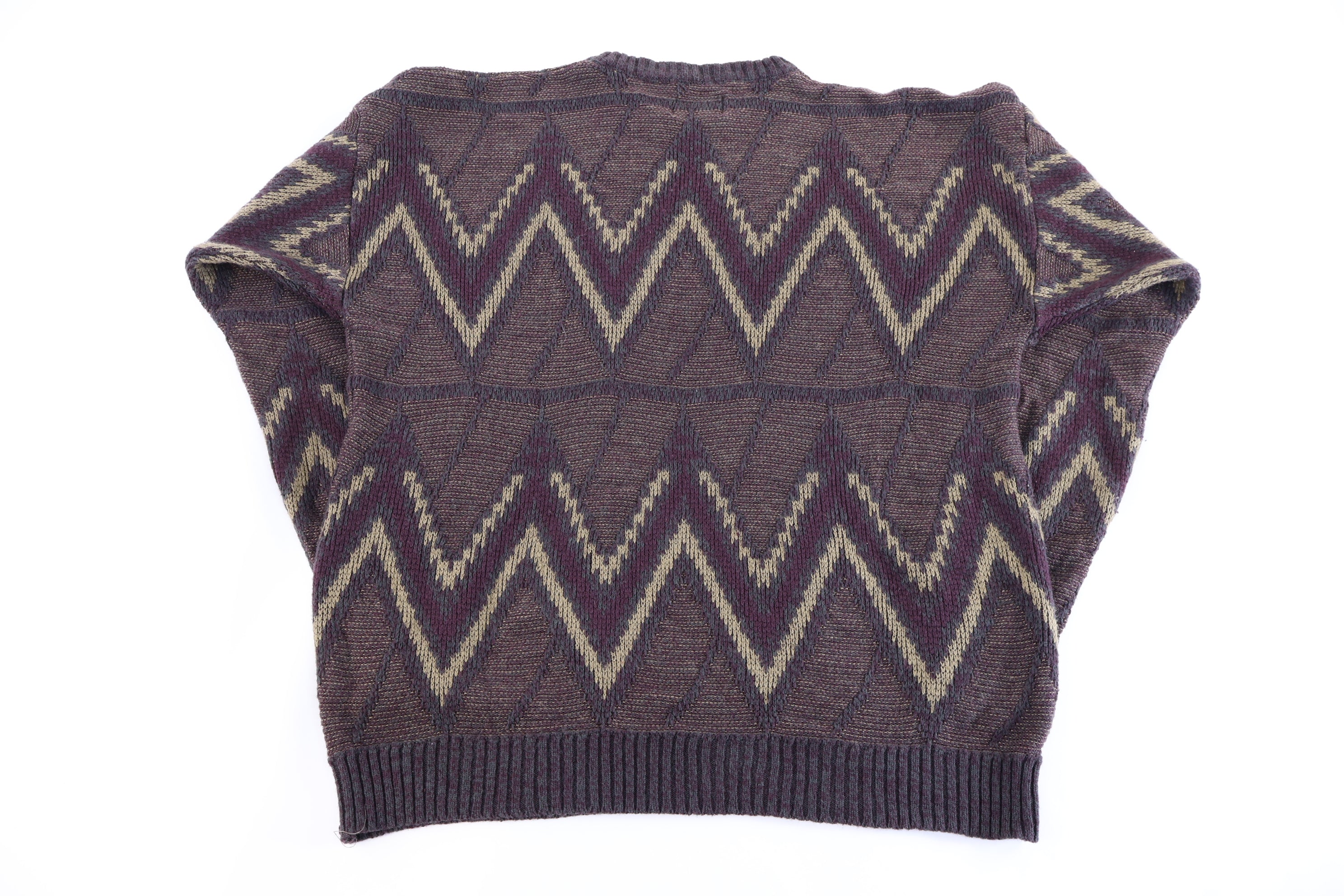 90's Gitano Multipattern Knit Sweater