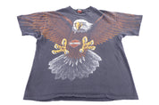 Harley Davidson Motorcycles Eagle All Over Graphic T-shirt