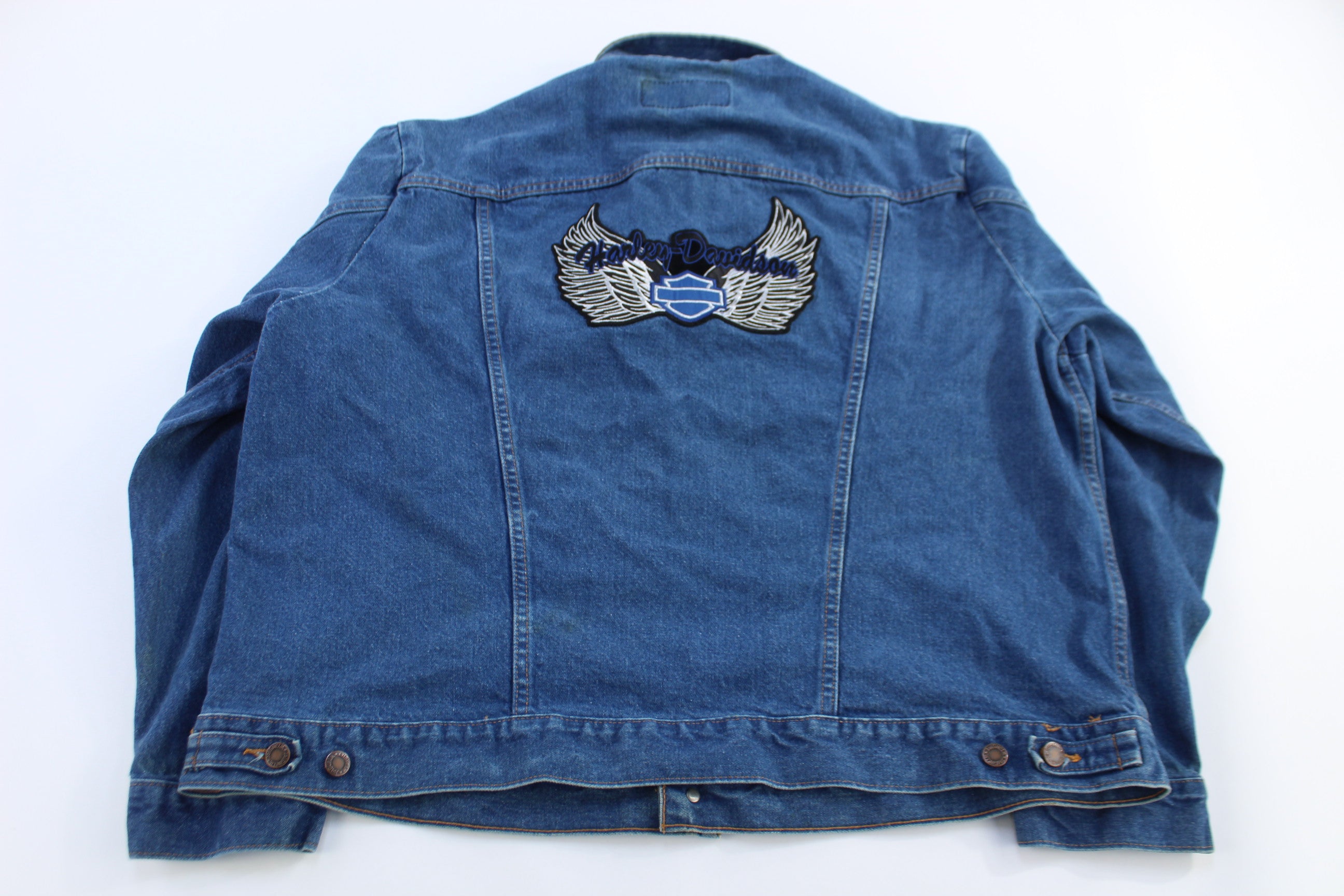 Vintage Wrangler Medium Wash Denim Trucker Jacket