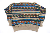 80's Sear Roebucks Multipattern Knit Sweater