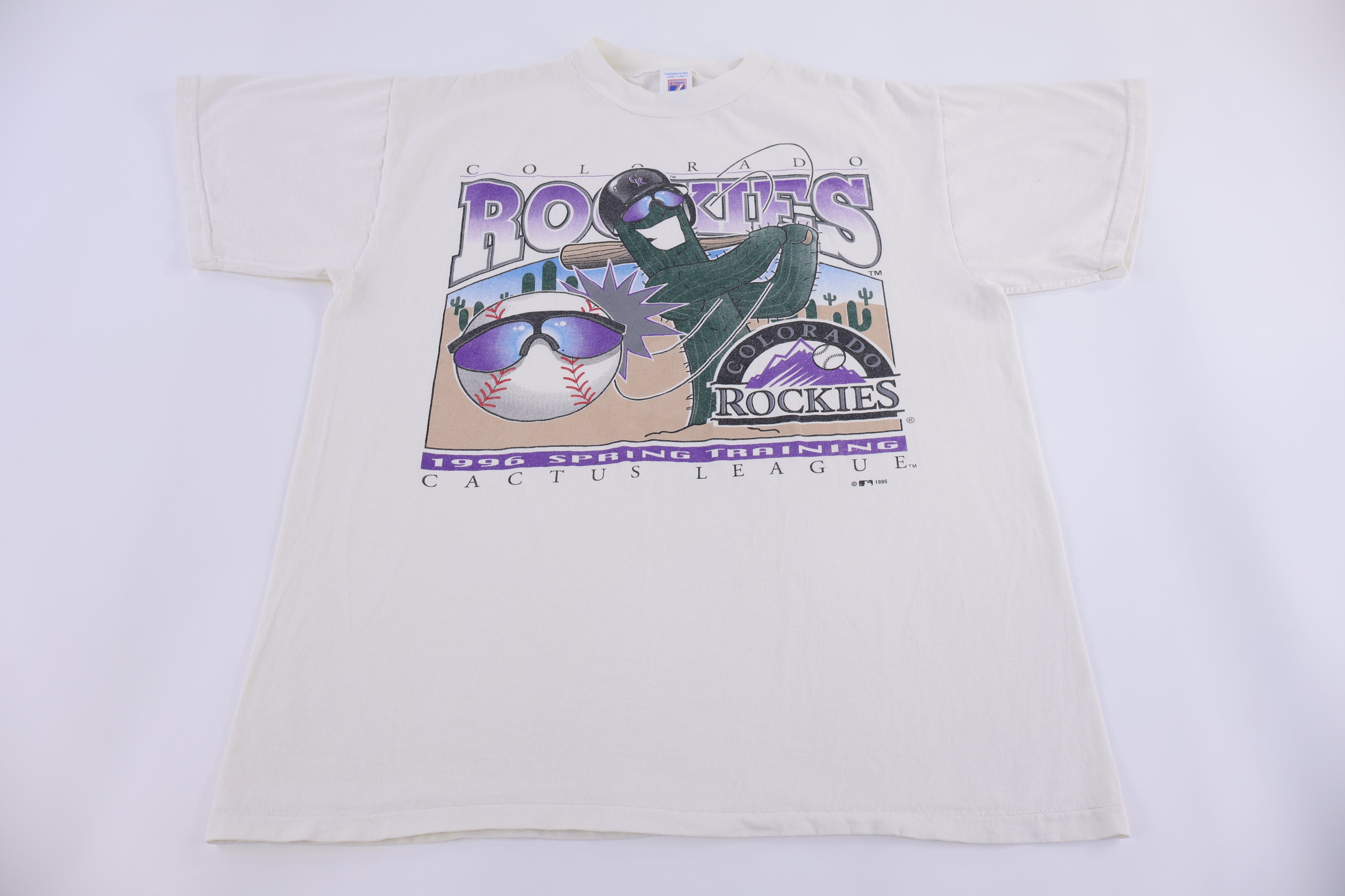 90's Colorado Rockies Baseball T-shirt