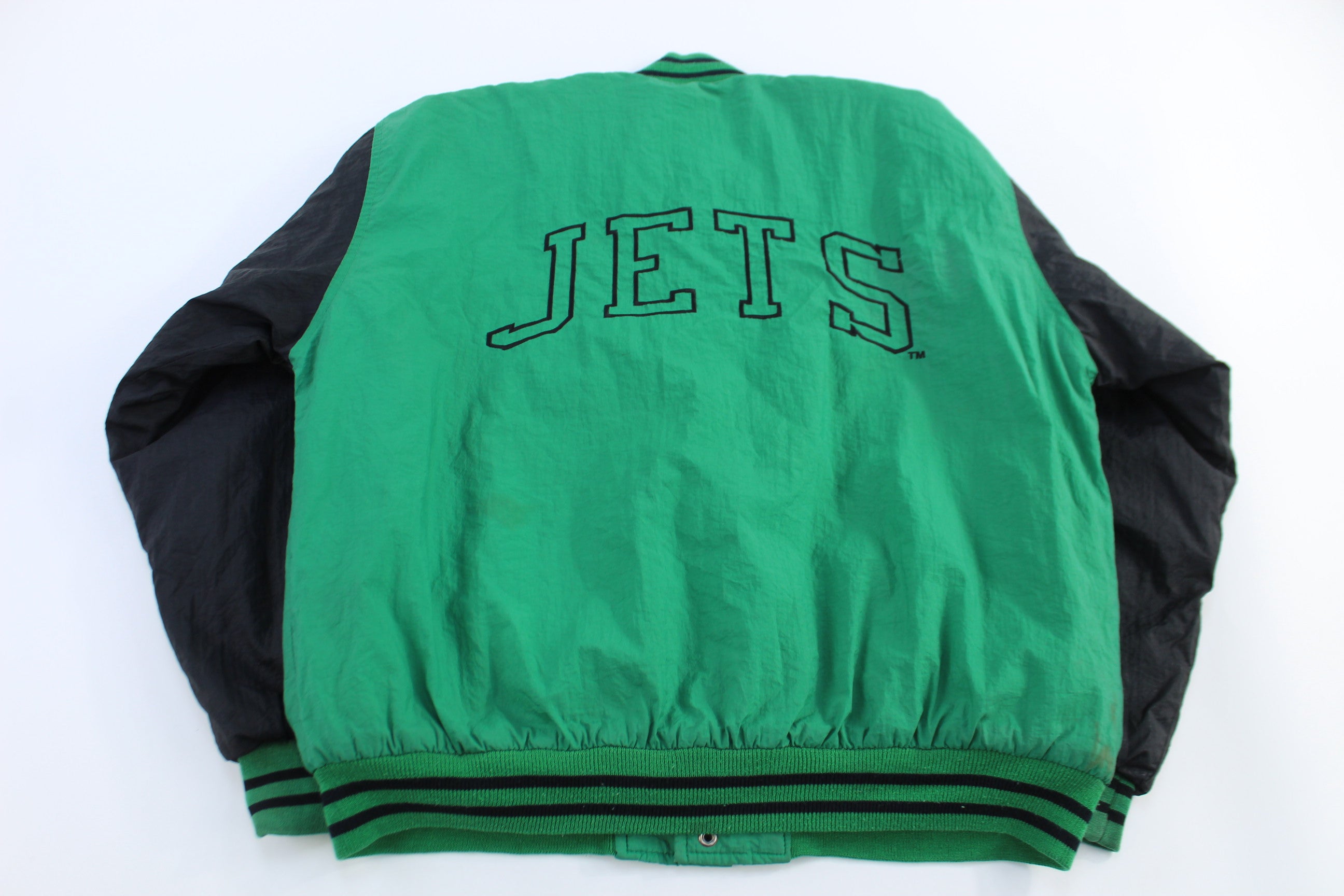 Vintage New York Jets Football Full Snap Jacket