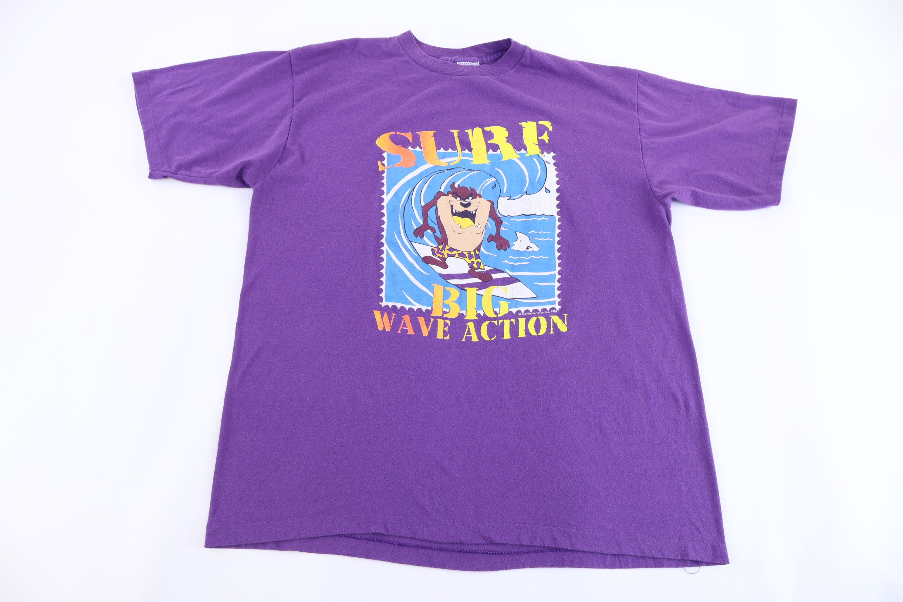 1990 Tasmanian Devil Surf Big Wave Action T-shirt