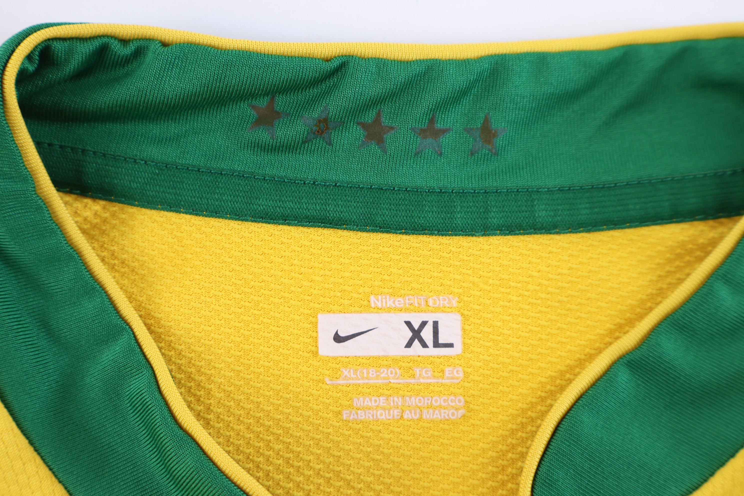 Youth 2006 Brazil Soccer Jersey