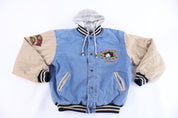 Vintage The Disney Catalog Mickey Mouse Varsity Bomber Jacket