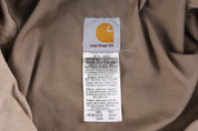 Carhartt Logo Patch Tan Full Zip Jacket