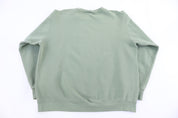 Vintage Nike Embroidered Logo Green Sweatshirt