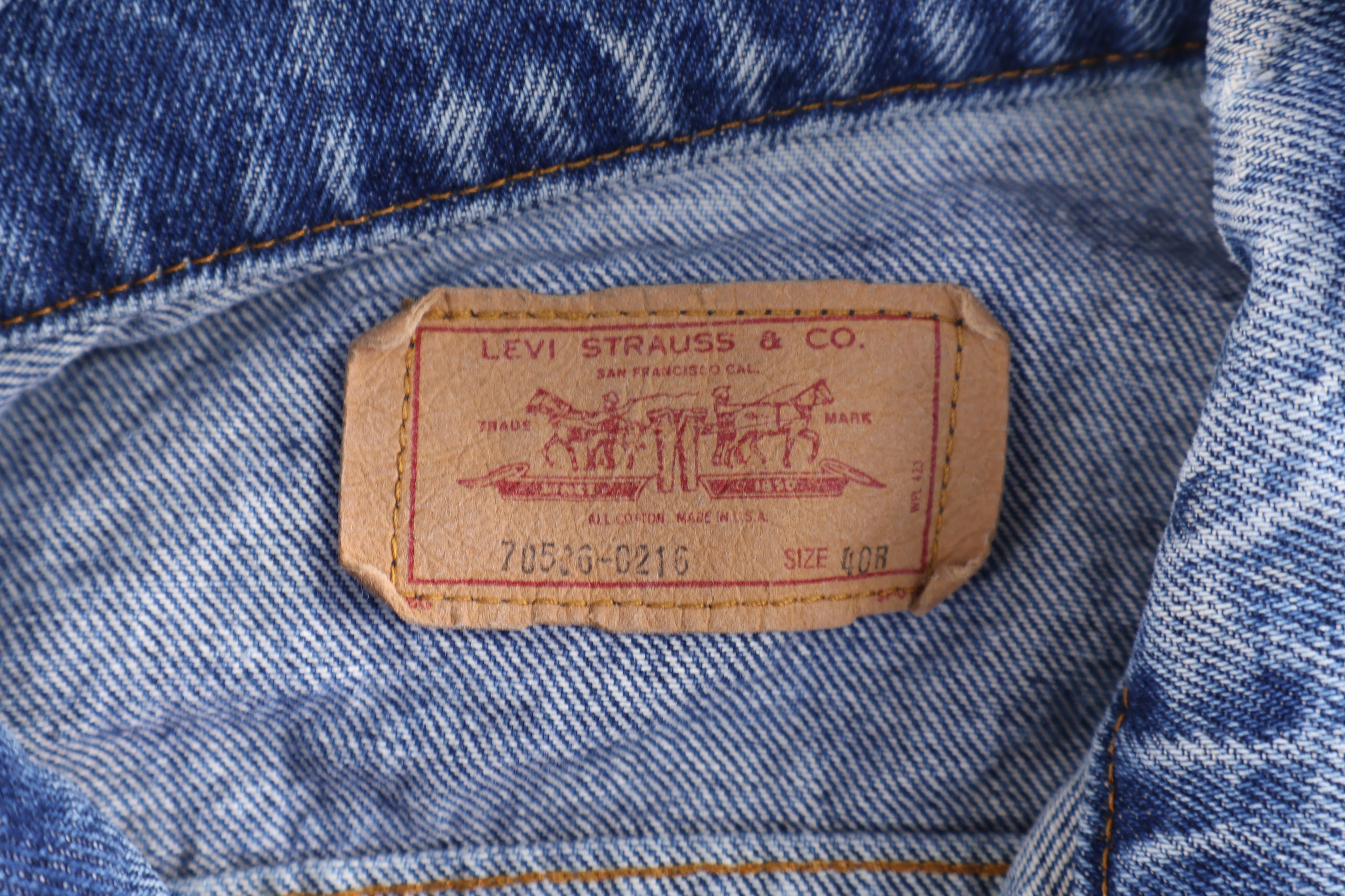 80’s Vintage Levi's Denim Jacket