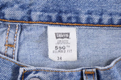 90's Levi's Medium Wash Denim Shorts
