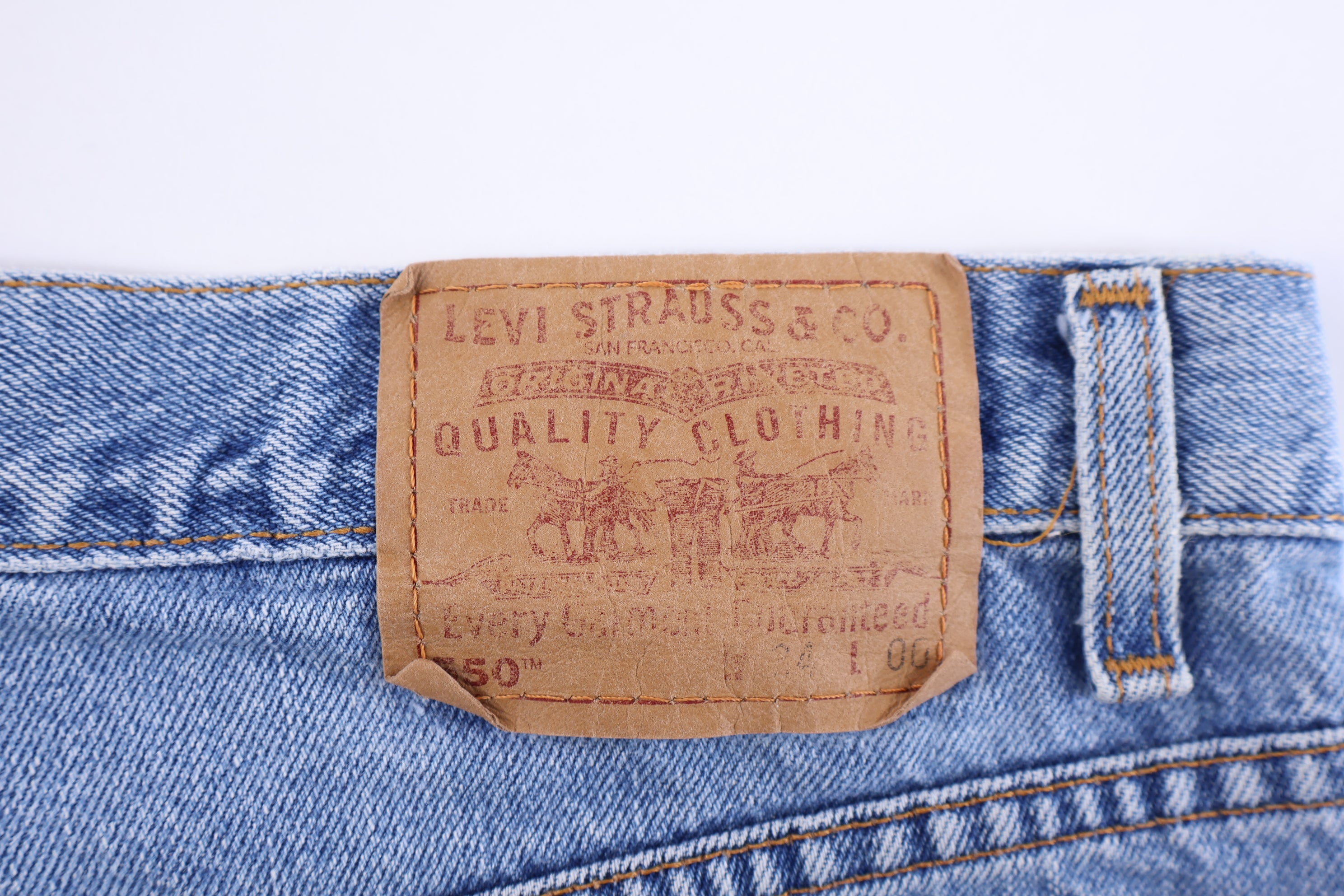 90's Levi's Medium Wash Denim Shorts
