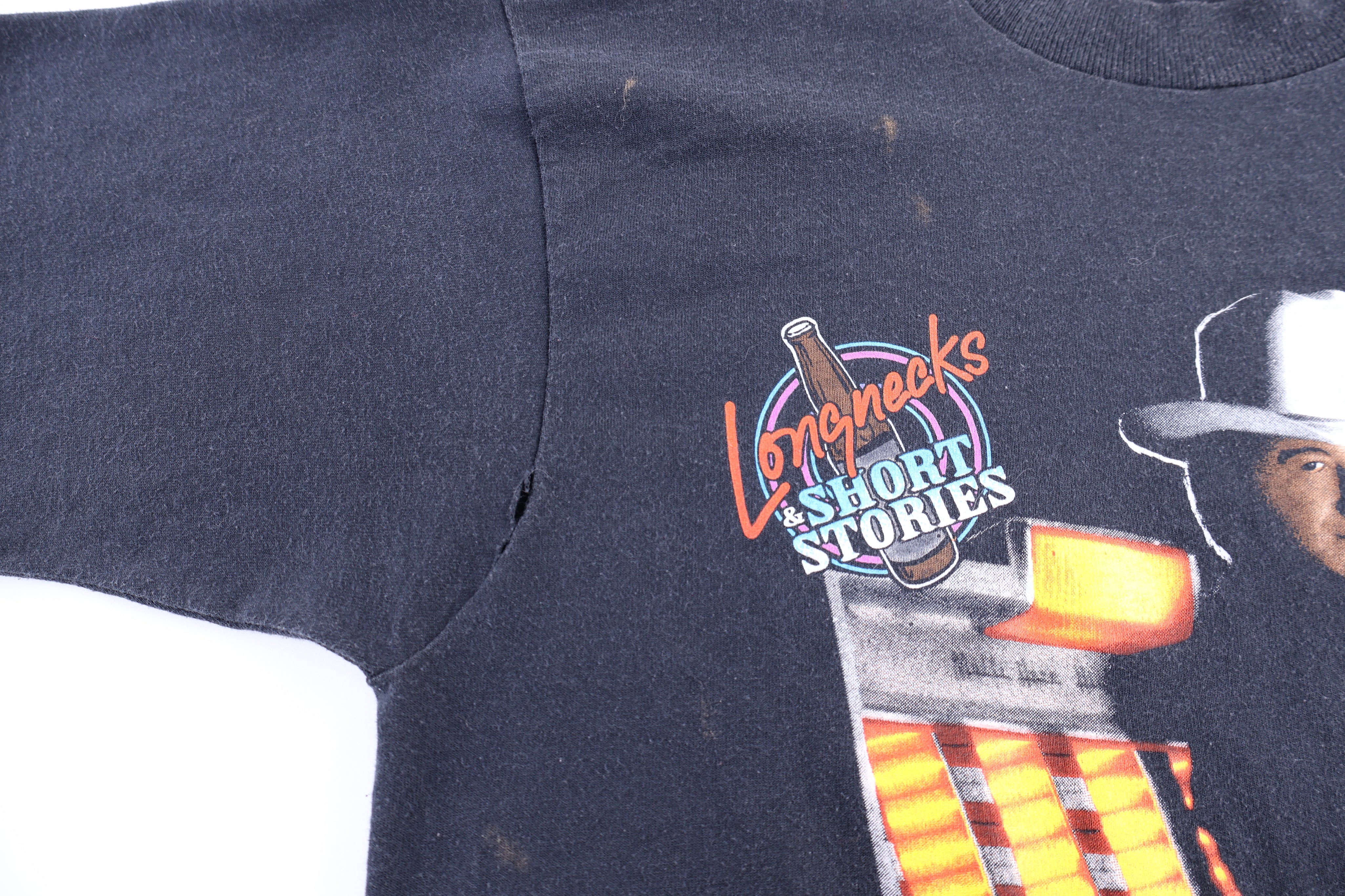 80's Mark Chestnut Longnecks & Short Shorties T-shirt