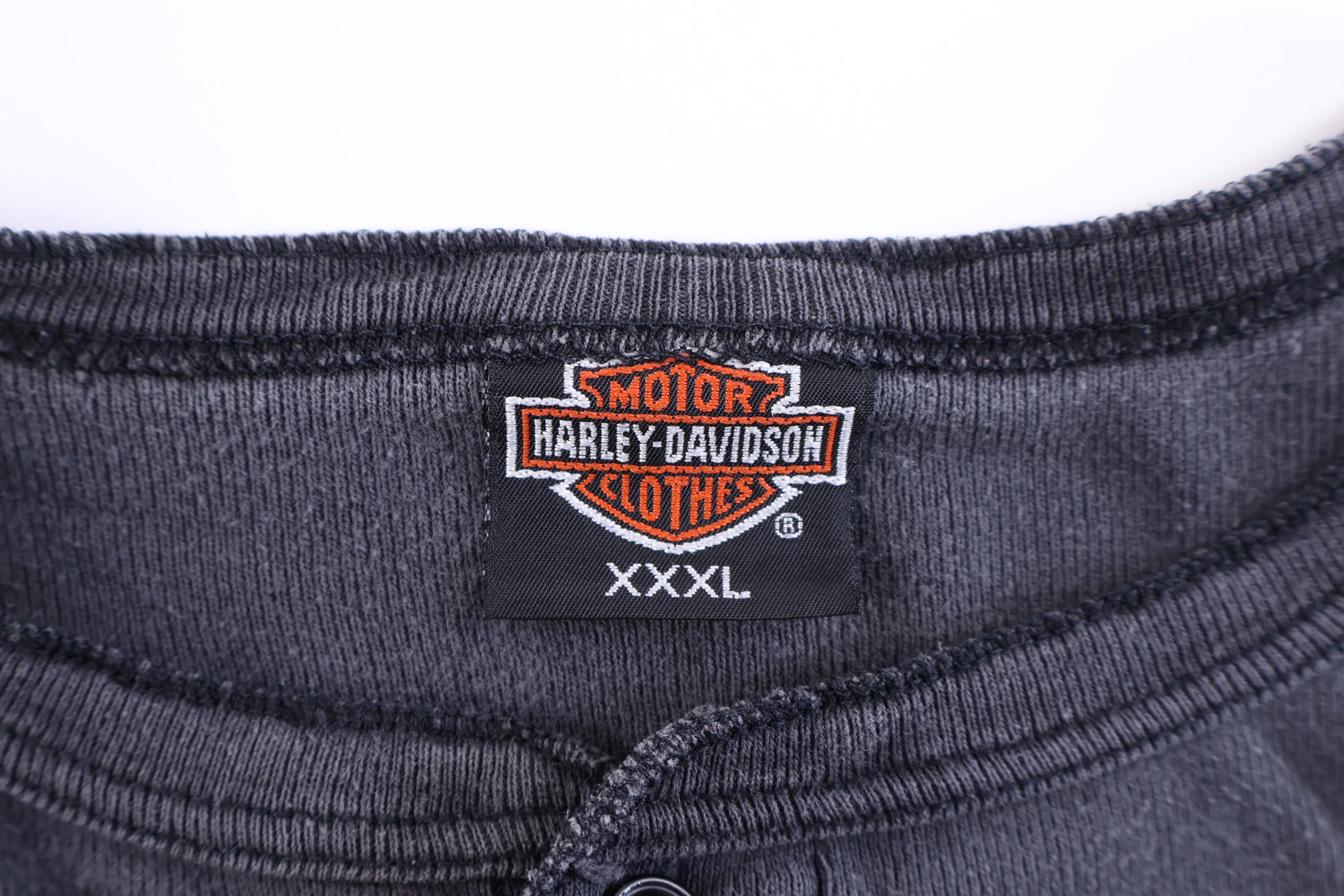 Harley Davidson Motorcycles Ohio LS Henley T-shirt