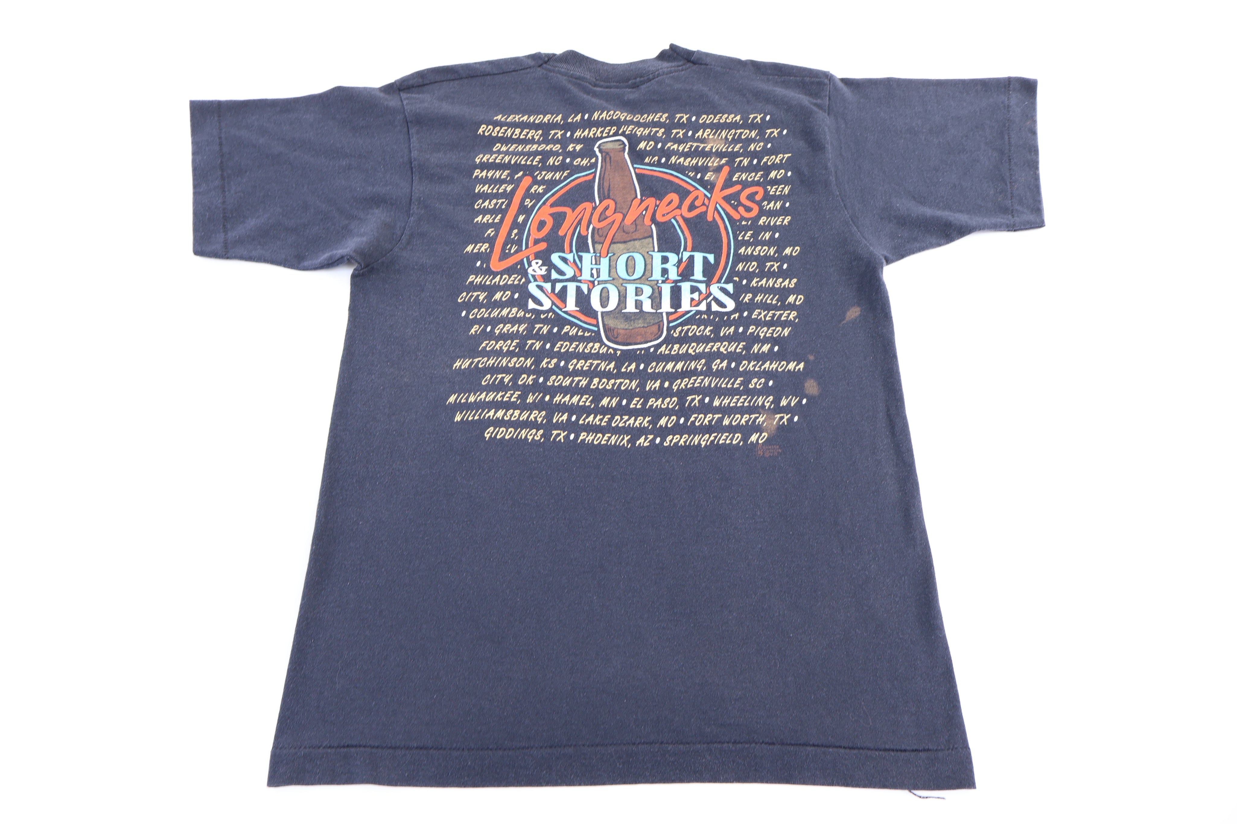 80's Mark Chestnut Longnecks & Short Shorties T-shirt