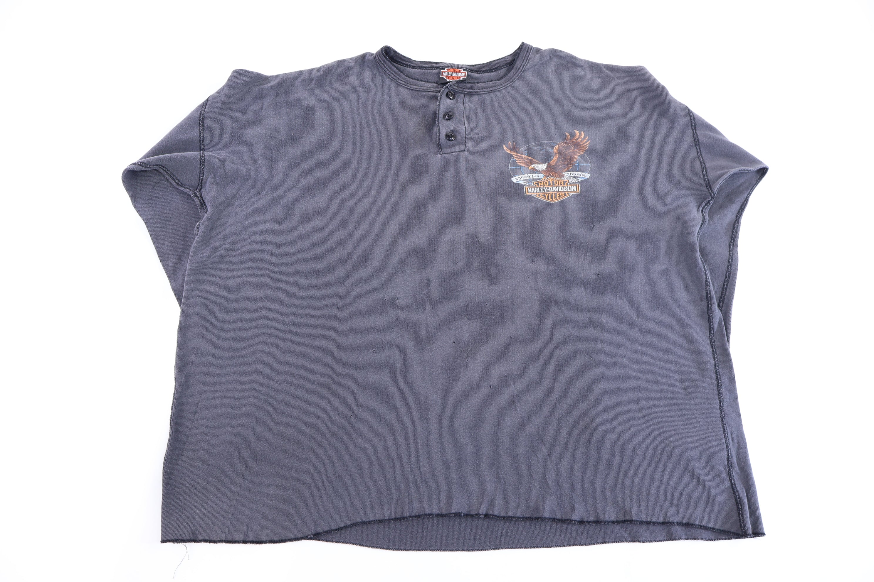 Harley Davidson Motorcycles Ohio LS Henley T-shirt
