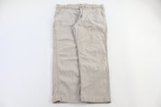 Carhartt Logo Patch Tan Relaxed Fit Pants