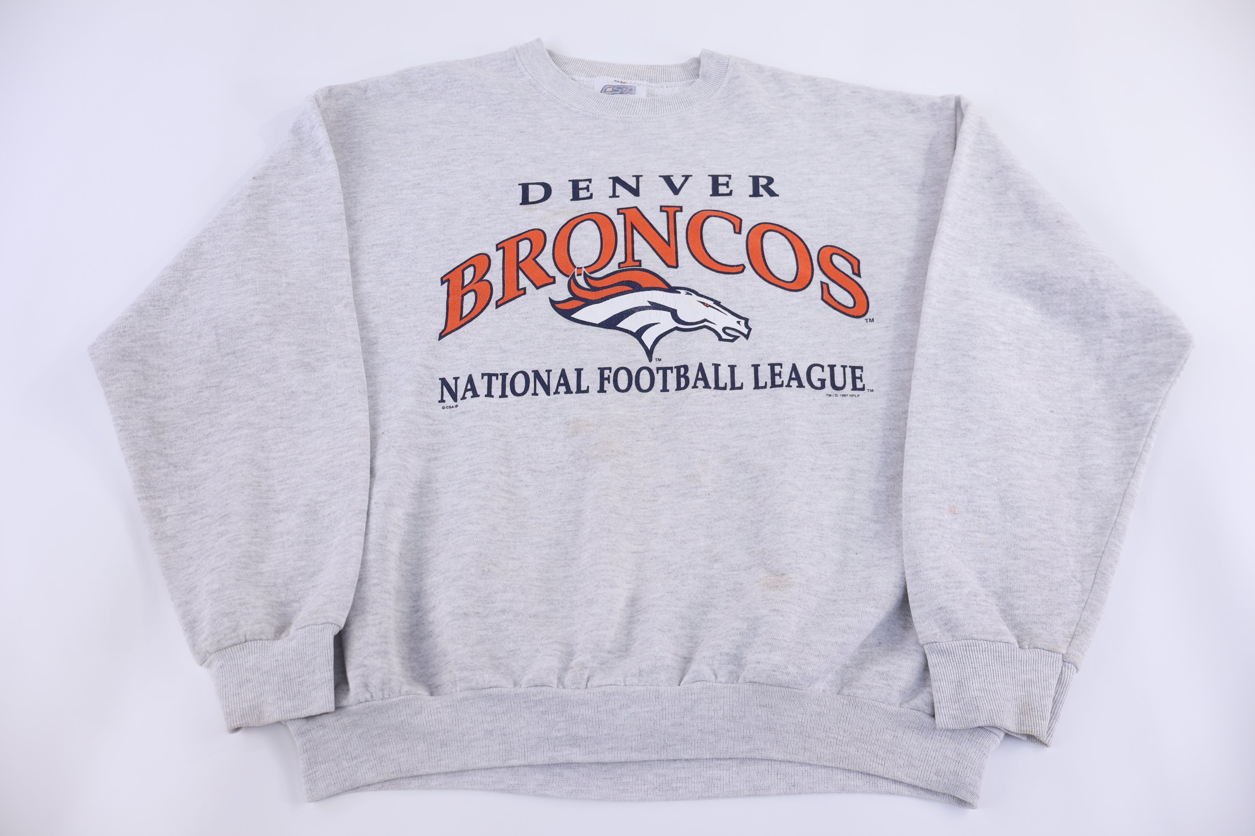 90's Denver Broncos Football Sweatshirt